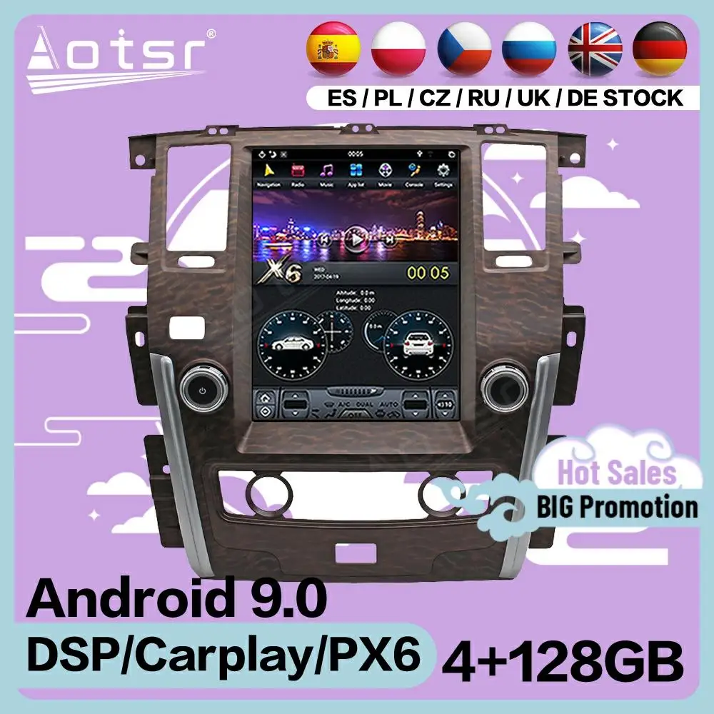 128G Tesa- Screen Multimedia Stereo Android Player For Nissan Patrol 2010 2011 2012 2013 2014 2015 2016 2017 2018 GPS Head Unit
128G Tesa- Screen Multimedia Stereo Android Player For Nissan Patrol 2010 2011 2012 2013 2014 2015 2016 2017 2018 GPS Head Unit