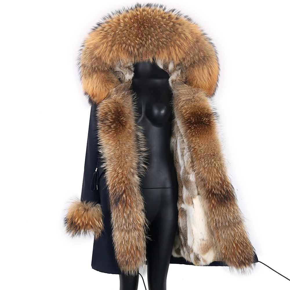 New Winter Women Real Rabbit Fur Coat Natural Fur Jacket Oversized Waterproof Parka Windbreaker Long Streetwear Warm Overcoat
New Winter Women Real Rabbit Fur Coat Natural Fur Jacket Oversized Waterproof Parka Windbreaker Long Streetwear Warm Overcoat