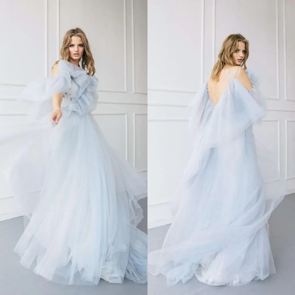 2020 New Wedding Dresses Spaghetti Straps Lace Appliques Bridal Gowns Backless Sweep Train A Line Boho Wedding Dress
2020 New Wedding Dresses Spaghetti Straps Lace Appliques Bridal Gowns Backless Sweep Train A Line Boho Wedding Dress