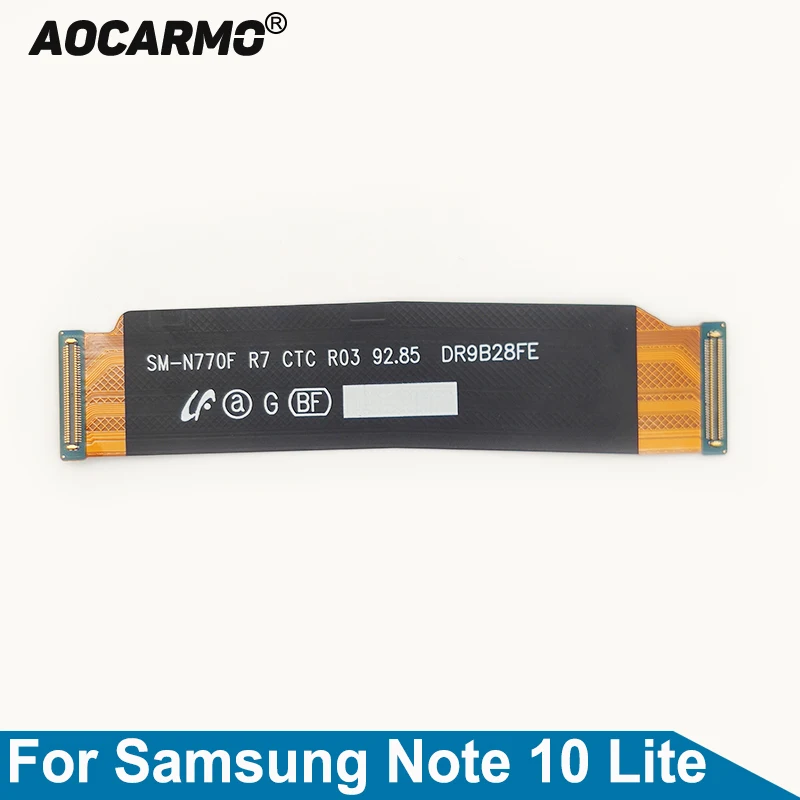 Соединитель материнской платы Aocarmo для Samsung Galaxy Note 10 Note10 Lite, гибкий кабель, запасная часть
Соединитель материнской платы Aocarmo для Samsung Galaxy Note 10 Note10 Lite, гибкий кабель, запасная часть