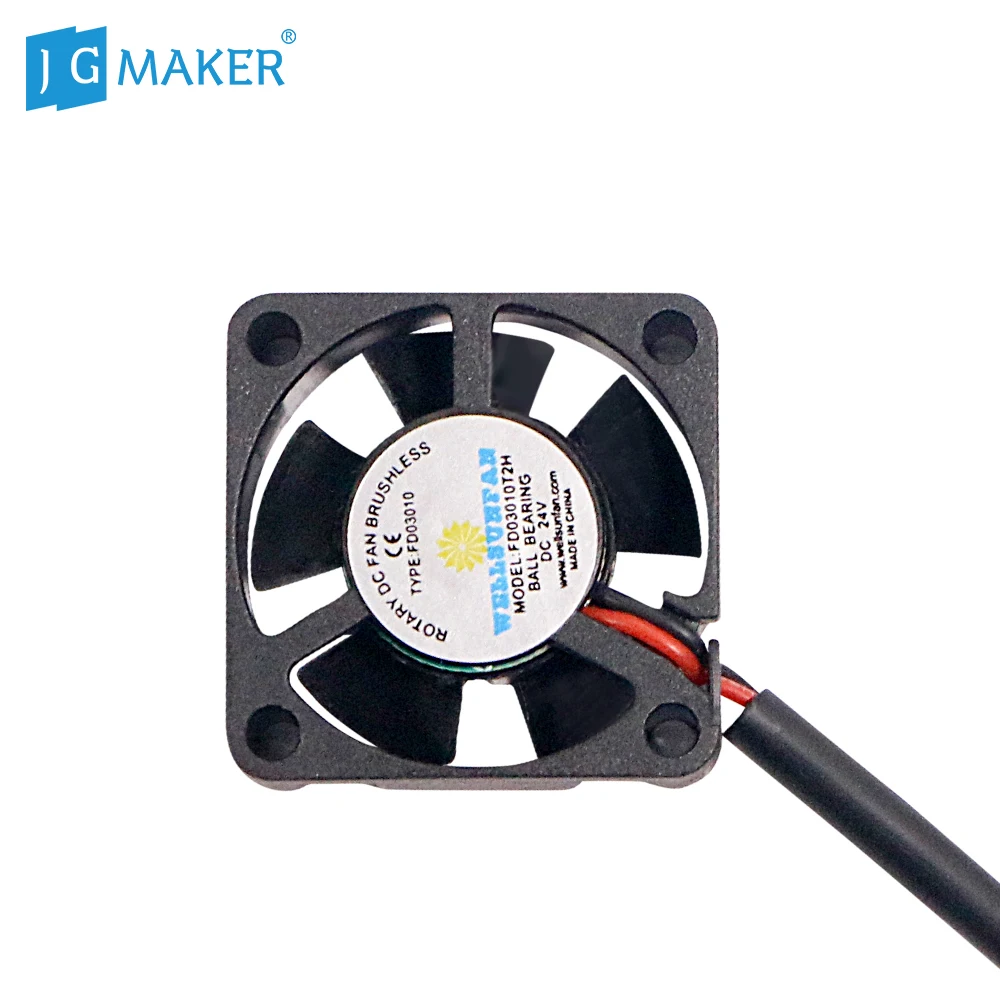 JGMAKER A3S A5 A5S Printer 3D Printer Extruder 2 fans Turbo Cooling Square Fan With Cable No Metal Sheet jgaurora
JGMAKER A3S A5 A5S Printer 3D Printer Extruder 2 fans Turbo Cooling Square Fan With Cable No Metal Sheet jgaurora