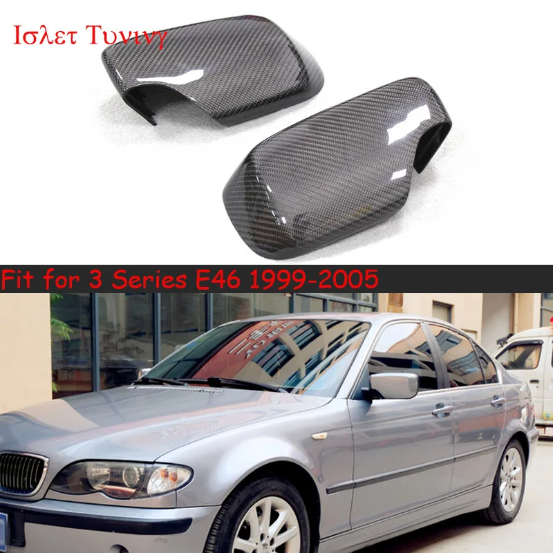 E46 Mirror Cover for BMW 3 Series 2 & 4 door E46 Carbon Fiber Side Door Rearview Caps 1999-2005
E46 Mirror Cover for BMW 3 Series 2 & 4 door E46 Carbon Fiber Side Door Rearview Caps 1999-2005