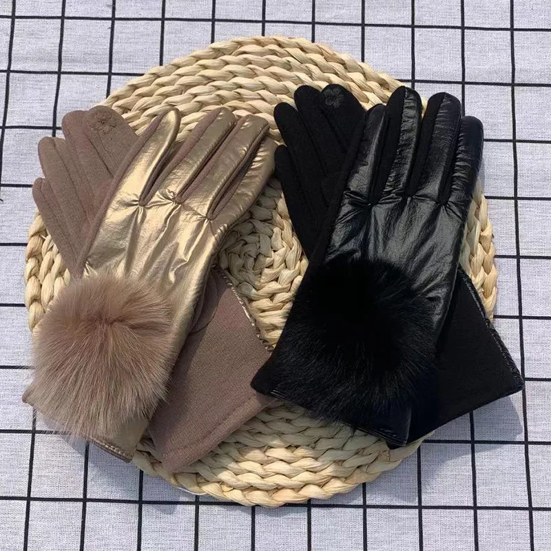 New Fashion Grace Lady Glove Mittens Women Winter Vintage Driving Cycling Keep Warm Hand Pom Pom Glossy Windproof Gloves G087
New Fashion Grace Lady Glove Mittens Women Winter Vintage Driving Cycling Keep Warm Hand Pom Pom Glossy Windproof Gloves G087