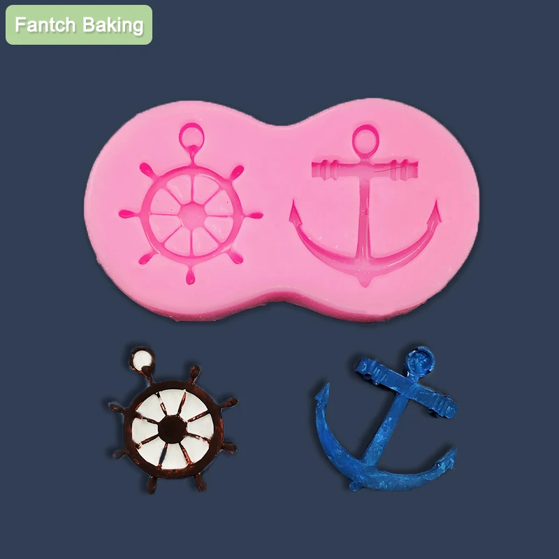 New Boat Anchor Helm Ship Silicone Fondant Mold Candy Chocolate Spaceship Moulds Cake Decoration Baking Tool DIY Clay Resin Art
New Boat Anchor Helm Ship Silicone Fondant Mold Candy Chocolate Spaceship Moulds Cake Decoration Baking Tool DIY Clay Resin Art