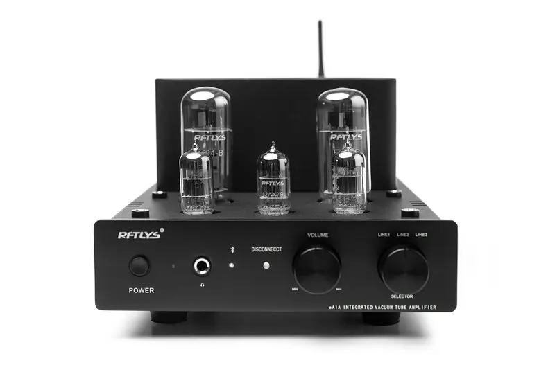 Latest Rftlys EA1A EL34 2pcs 6N1 vacuum tubes and 12AX7 Tubes Amplifier Integrated Headphone With 4.0 Bluetooth Receiver
Latest Rftlys EA1A EL34 2pcs 6N1 vacuum tubes and 12AX7 Tubes Amplifier Integrated Headphone With 4.0 Bluetooth Receiver