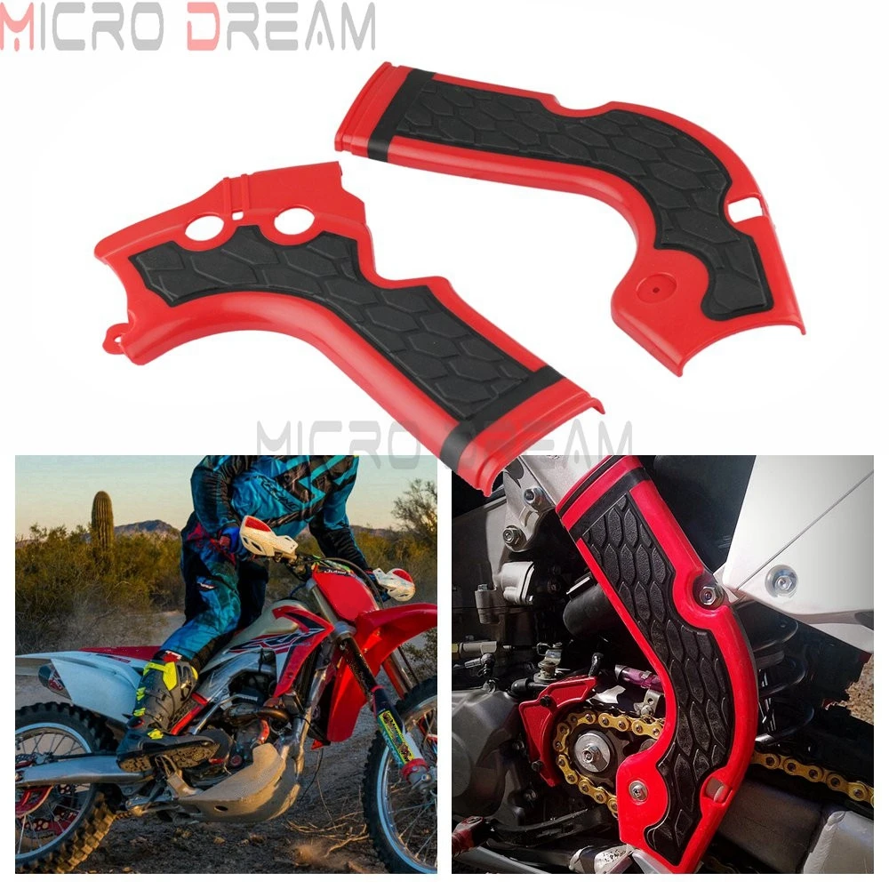 Dirt Bike Red Plastic Frame Guard For Honda CRF450R 2013-2016 CRF250R 2014 -2016 CRF 250R 450R 2015 Motocross Protector Guard
Dirt Bike Red Plastic Frame Guard For Honda CRF450R 2013-2016 CRF250R 2014 -2016 CRF 250R 450R 2015 Motocross Protector Guard