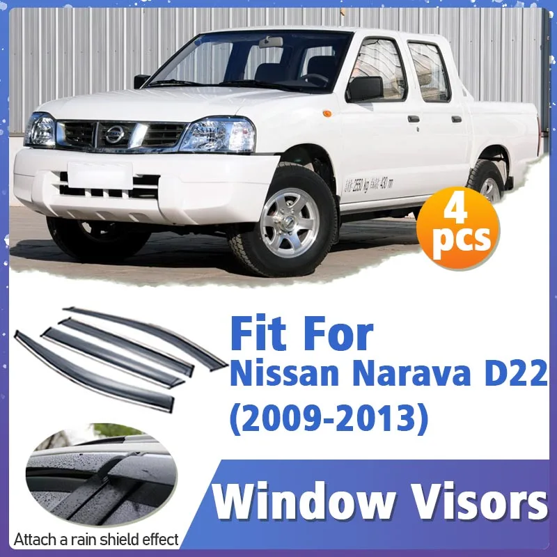 Window Visor Guard for Nissan Narava D22 2009-2013 Vent Cover Trim Awnings Shelters Protection Sun Rain Deflector Accessories
Window Visor Guard for Nissan Narava D22 2009-2013 Vent Cover Trim Awnings Shelters Protection Sun Rain Deflector Accessories
