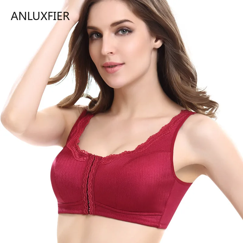H9660 Front Buckle Bra No Steel Ring Full Cup Underwear After Breast Cancer Surgery Special Comfortable Breathable Lingerie Bras
H9660 Front Buckle Bra No Steel Ring Full Cup Underwear After Breast Cancer Surgery Special Comfortable Breathable Lingerie Bras
