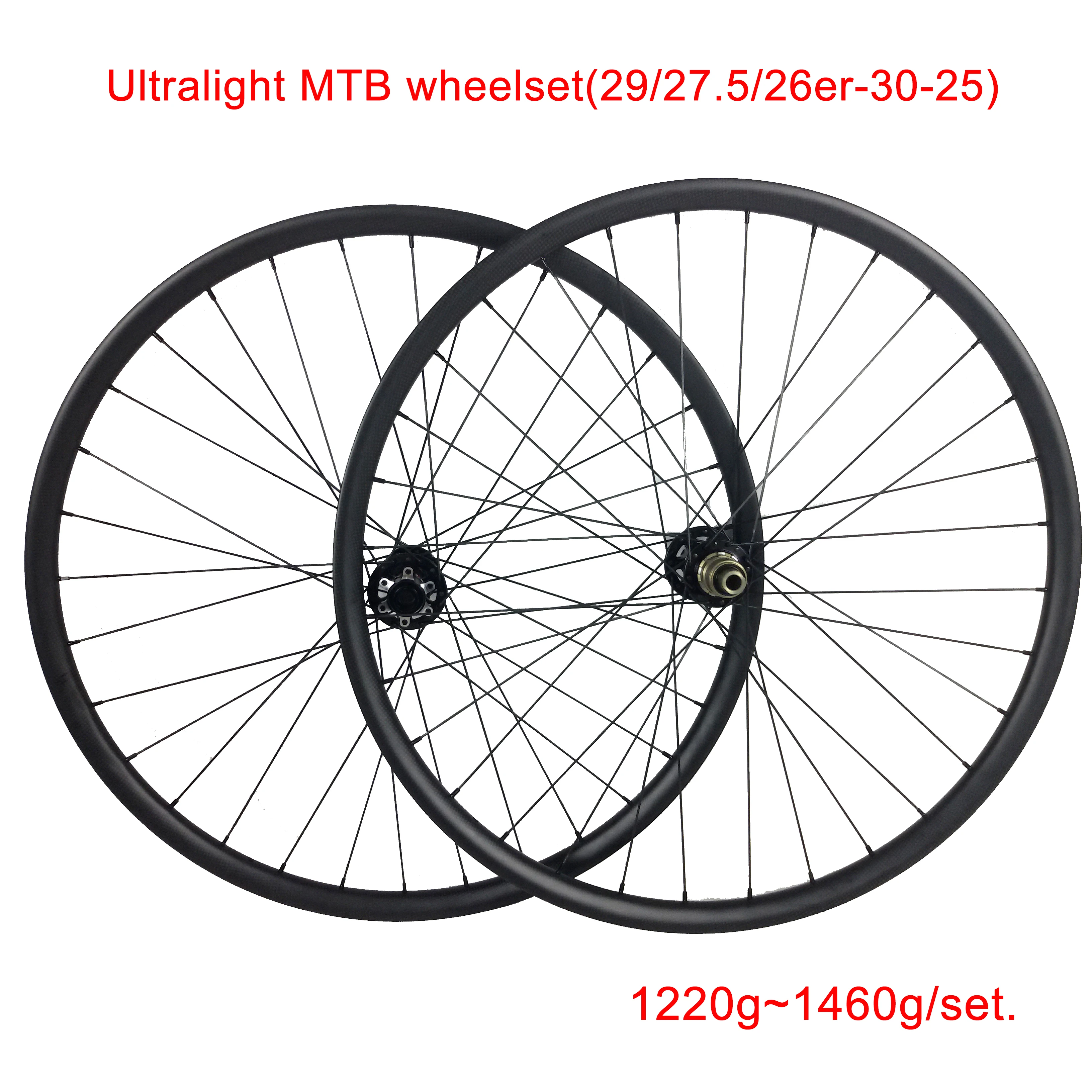 Ultralight Carbon Bicycle Wheels MTB 29er/27.5''/26Inch 30mm Wide 25mm Deep Tubeless Hookless Cycling Wheelset In Stock Shipping
Ultralight Carbon Bicycle Wheels MTB 29er/27.5''/26Inch 30mm Wide 25mm Deep Tubeless Hookless Cycling Wheelset In Stock Shipping