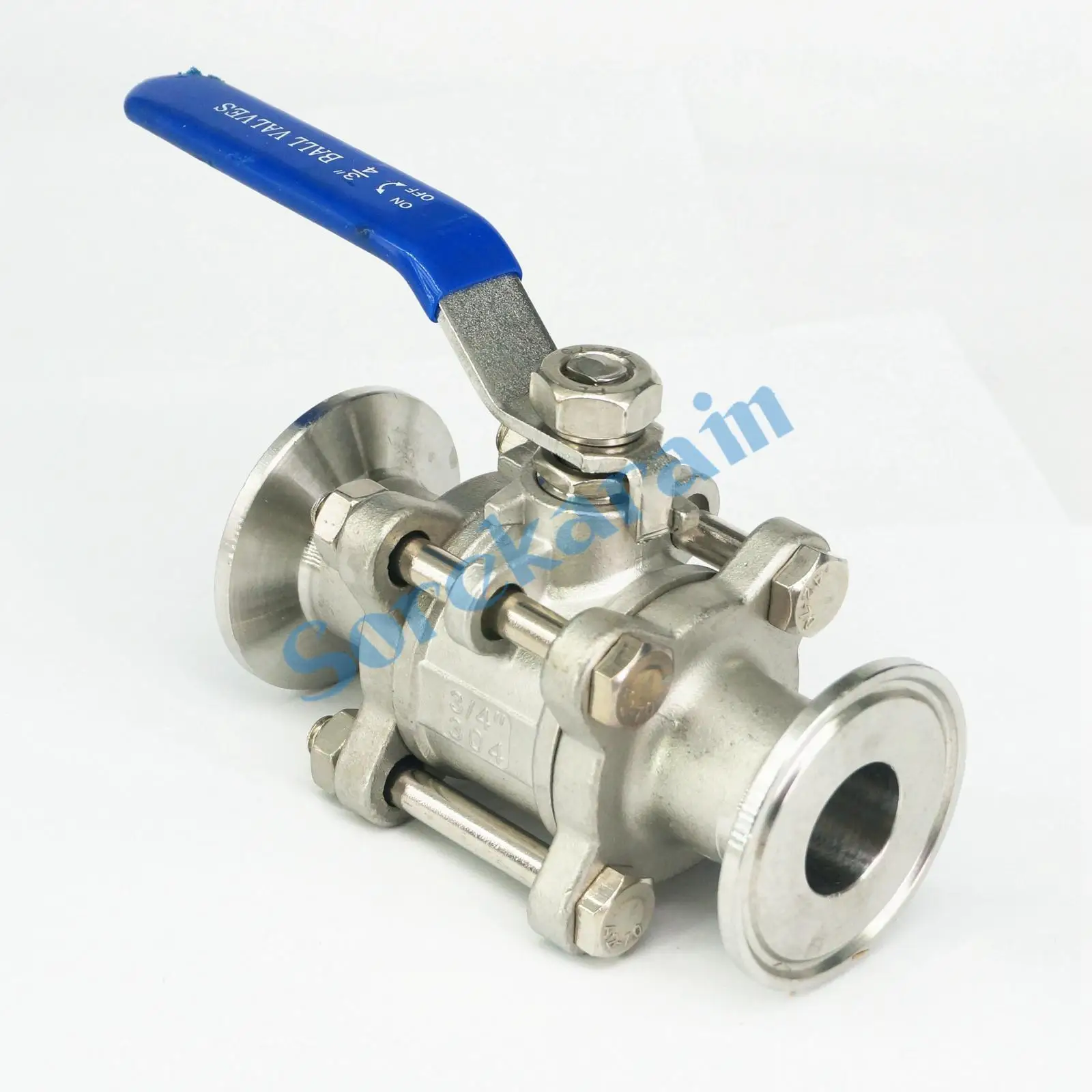 DN20 Fit 25mm Pipe OD 1.5" Tri Clamp Ferrule OD 50.5mm 304 Stainless Steel 3-Piece Type Sanitory Ferrule Ball Valve
DN20 Fit 25mm Pipe OD 1.5" Tri Clamp Ferrule OD 50.5mm 304 Stainless Steel 3-Piece Type Sanitory Ferrule Ball Valve