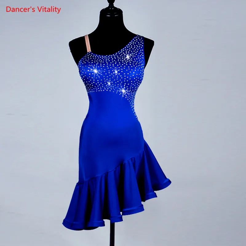 Latin Professional Clothes for Women Senior AB Stones Latin Dance Competition Dresses Customized Adult Child Stage Dance Wear
Latin Professional Clothes for Women Senior AB Stones Latin Dance Competition Dresses Customized Adult Child Stage Dance Wear