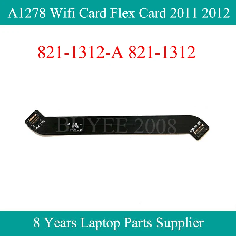 A1278 Wifi Card Flex Cable 821-1312-A 821-1312 2011 2012 For Macbook Pro 13.3" A1278 Network Card Cable Connector Tested Ok
A1278 Wifi Card Flex Cable 821-1312-A 821-1312 2011 2012 For Macbook Pro 13.3" A1278 Network Card Cable Connector Tested Ok