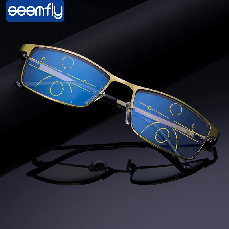 Очки для чтения seemfly с мультифокусом, для мужчин и женщин, с защитой от сисветильник, многофункциональные очки HD с дальнозоркостью, очки для дальнозоркости + 1 1,5
Очки для чтения seemfly с мультифокусом, для мужчин и женщин, с защитой от сисветильник, многофункциональные очки HD с дальнозоркостью, очки для дальнозоркости + 1 1,5