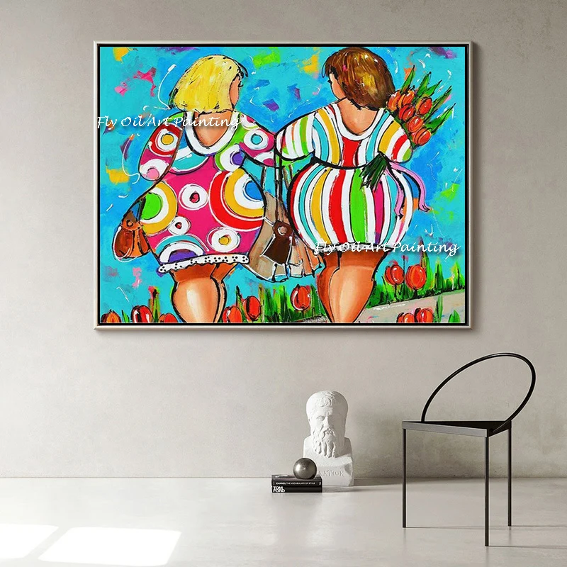 Girl Acrylic Handpainted Oil Painting Figure Art Picture Entrance Painting American-Style Villa Model Room Customizable
Girl Acrylic Handpainted Oil Painting Figure Art Picture Entrance Painting American-Style Villa Model Room Customizable