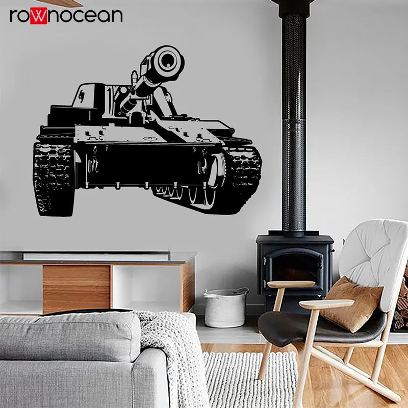 Modern War Theme Army Tank Military Wall Sticker Vinyl Home Decor Boys Room Game Decals Removable Murals Inerior Wallpaper 3632
Modern War Theme Army Tank Military Wall Sticker Vinyl Home Decor Boys Room Game Decals Removable Murals Inerior Wallpaper 3632