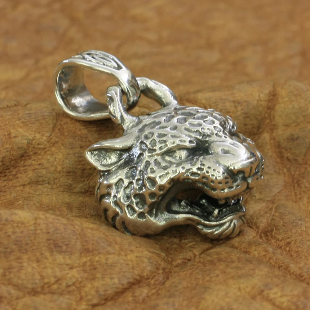 925 Sterling Silver Details Leopard Panther Pendant Mens Biker Pendant TA54
925 Sterling Silver Details Leopard Panther Pendant Mens Biker Pendant TA54