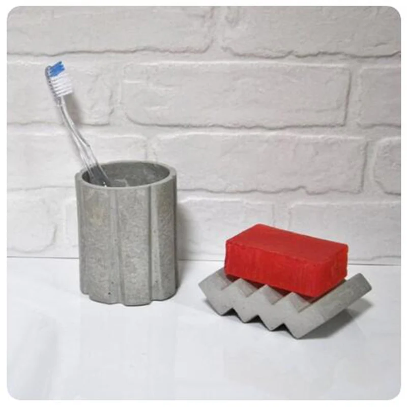Cement soap box soap holder silicone mold office pen holder bathroom supplies toothbrush holder soap holder silicone mold
Cement soap box soap holder silicone mold office pen holder bathroom supplies toothbrush holder soap holder silicone mold