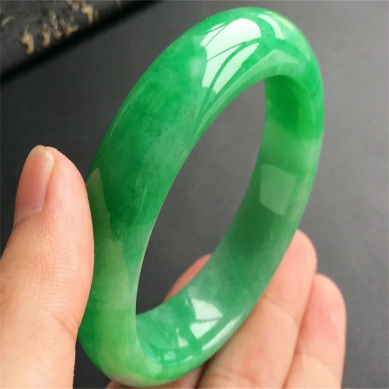 Hot selling natural hand-carve Zhengyang Full Green Jade Baranglet 54-62mm bracelet fashion Men Women Luck Gifts Amulet
Hot selling natural hand-carve Zhengyang Full Green Jade Baranglet 54-62mm bracelet fashion Men Women Luck Gifts Amulet