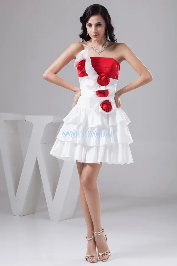 free shipping 2016 new design hot sale formal princess custom size/color short A-Line handmade flowers Bridesmaid Dress
free shipping 2016 new design hot sale formal princess custom size/color short A-Line handmade flowers Bridesmaid Dress