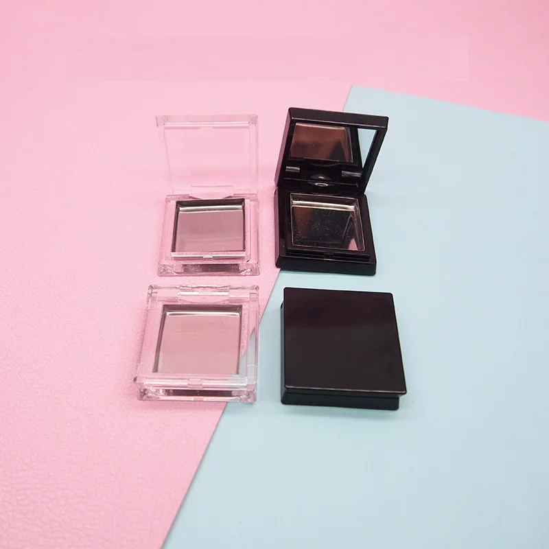 Empty Eyeshadow Palette Square Plastic Cosmetic Container Clear Makeup Highlighter Blusher Case Refillable Powder Compact 10pcs
Empty Eyeshadow Palette Square Plastic Cosmetic Container Clear Makeup Highlighter Blusher Case Refillable Powder Compact 10pcs