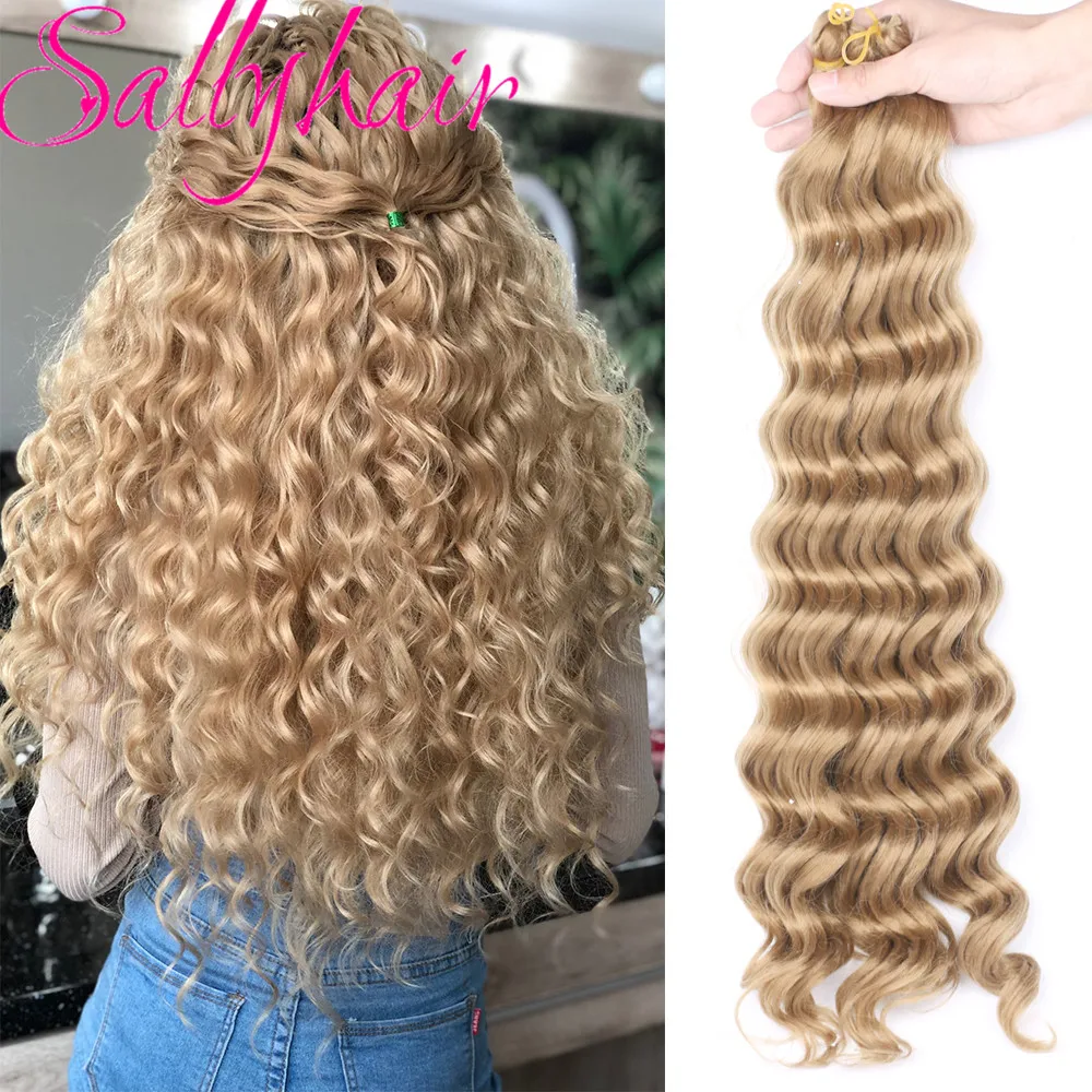 Sallyhair 20-дюймовые косички для плетения с глубокой волной, высокотемпературные синтетические косички для вязания крючком, светлые и серые волосы для наращивания
Sallyhair 20-дюймовые косички для плетения с глубокой волной, высокотемпературные синтетические косички для вязания крючком, светлые и серые волосы для наращивания