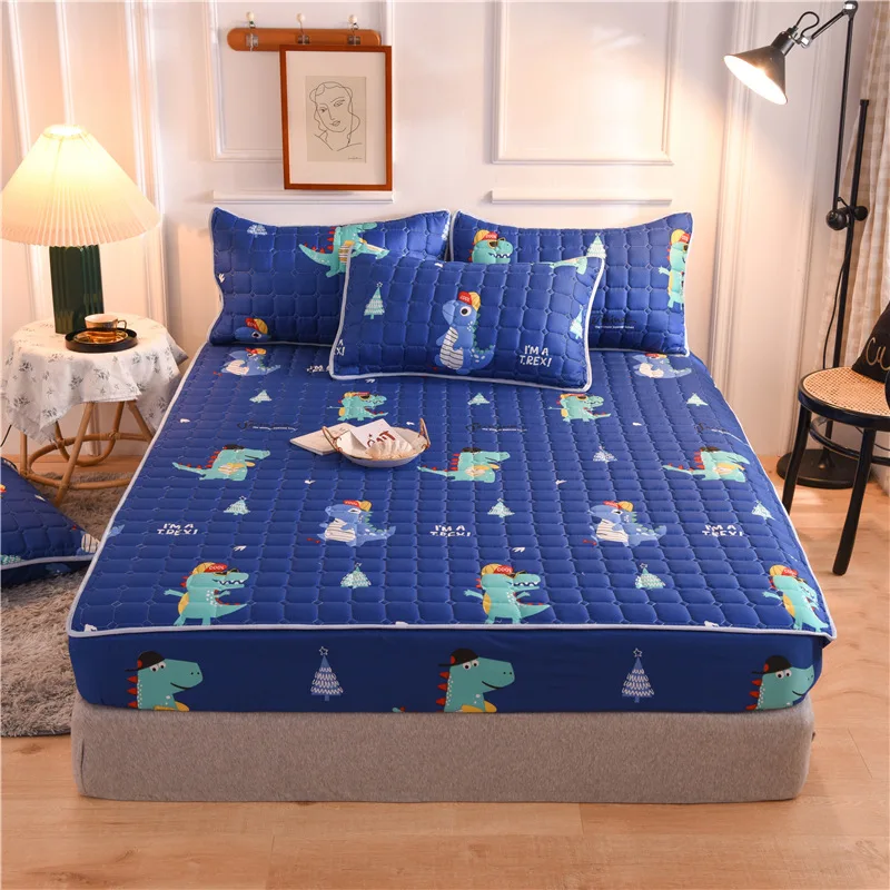 Soft Luxury Large Quilted Mattress Cover Fully Thicken Jacquard Fabric Cartoon Printed Mattress Protector Pad for Bed home decor
Soft Luxury Large Quilted Mattress Cover Fully Thicken Jacquard Fabric Cartoon Printed Mattress Protector Pad for Bed home decor