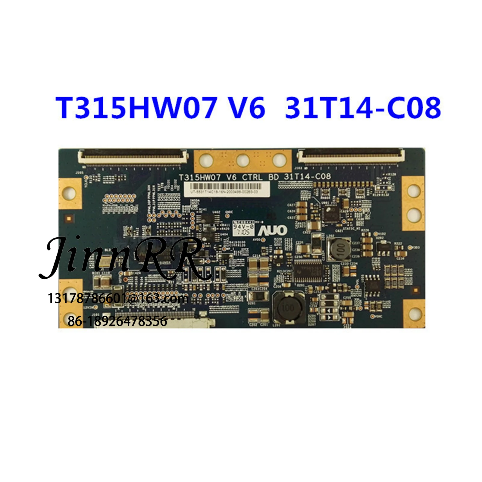 T315HW07 V6 31T14-C08 T-CON Original For 31T14-C08 Logic board Strict test quality assurance 31T14-C08 T-CON
T315HW07 V6 31T14-C08 T-CON Original For 31T14-C08 Logic board Strict test quality assurance 31T14-C08 T-CON