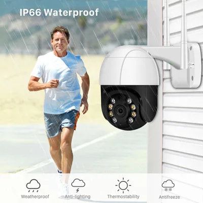 PTZ Wifi IP Network Camera 1080P 5MP Speed Dome AI Security Camera Wireless ONVIF Audio Outdoor Waterproof IR Color Night
PTZ Wifi IP Network Camera 1080P 5MP Speed Dome AI Security Camera Wireless ONVIF Audio Outdoor Waterproof IR Color Night
