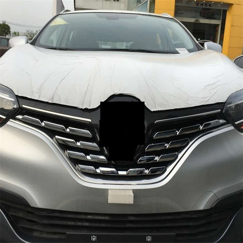 WELKINRY car auto cover For Renault Kadjar 2015 2016 2017 2018 ABS chrome front head grille air intake vent trim 7pcs/set
WELKINRY car auto cover For Renault Kadjar 2015 2016 2017 2018 ABS chrome front head grille air intake vent trim 7pcs/set