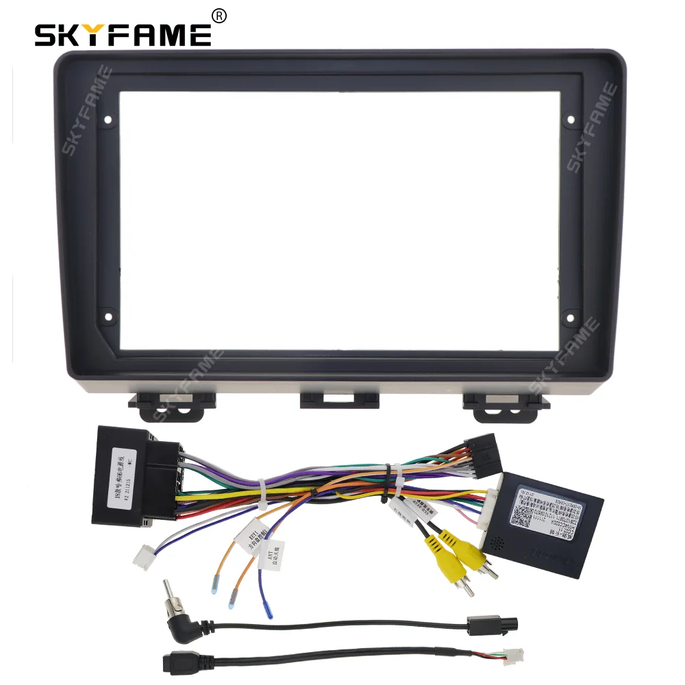 SKYFAME Car Frame Fascia Adapter Android Radio Dash Fitting Panel Kit For Great Wall Haval H4
SKYFAME Car Frame Fascia Adapter Android Radio Dash Fitting Panel Kit For Great Wall Haval H4
