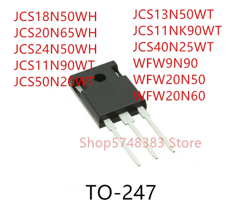 10 шт. JCS18N50WH JCS20N65WH JCS24N50WH JCS11N90WT JCS50N20WT JCS13N50WT JCS11NK90WT JCS40N25WT WFW9N90 WFW20N50 WFW20N60 TO-247
10 шт. JCS18N50WH JCS20N65WH JCS24N50WH JCS11N90WT JCS50N20WT JCS13N50WT JCS11NK90WT JCS40N25WT WFW9N90 WFW20N50 WFW20N60 TO-247
