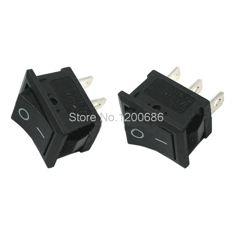 5Piece 21*15 6A/250V Rocker switch power switch black tripod two files boat open
5Piece 21*15 6A/250V Rocker switch power switch black tripod two files boat open