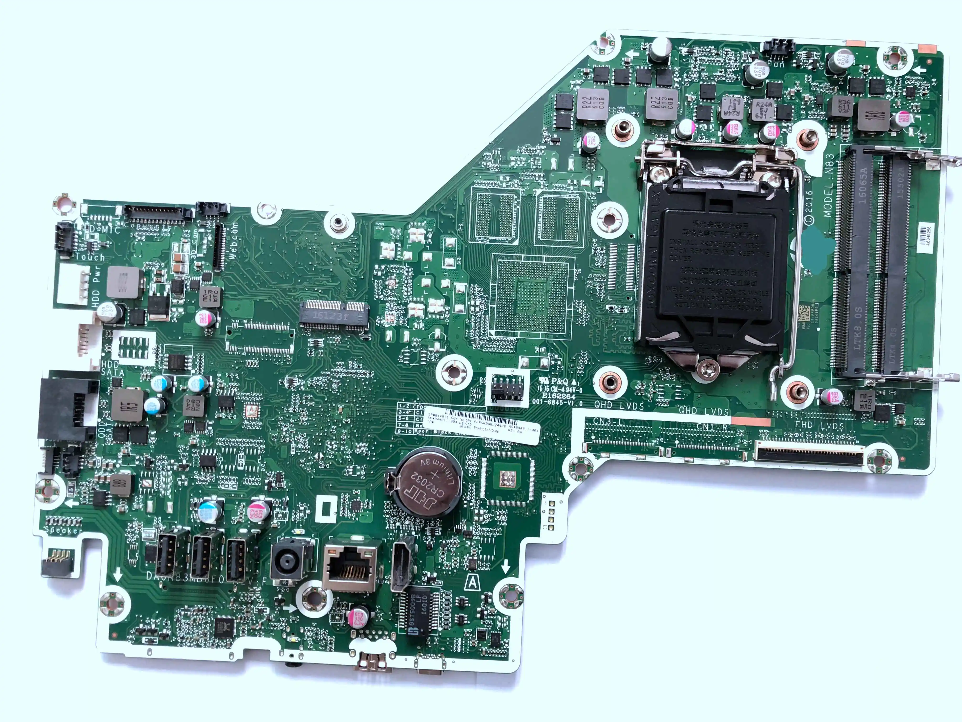 NEW For HP Pavilion 24-B 27-A 27-A010 24-A010 AIO PC Motherboard 844811-004 844811-604 LGA1151 DA0N83MB6F0
NEW For HP Pavilion 24-B 27-A 27-A010 24-A010 AIO PC Motherboard 844811-004 844811-604 LGA1151 DA0N83MB6F0
