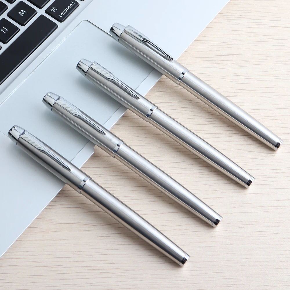 1PCS Classic Full Metal Gel Pen Gold clamp design Pens For School Office Gift stationery Metal Stainless Steel Material Gel Pens
1PCS Classic Full Metal Gel Pen Gold clamp design Pens For School Office Gift stationery Metal Stainless Steel Material Gel Pens