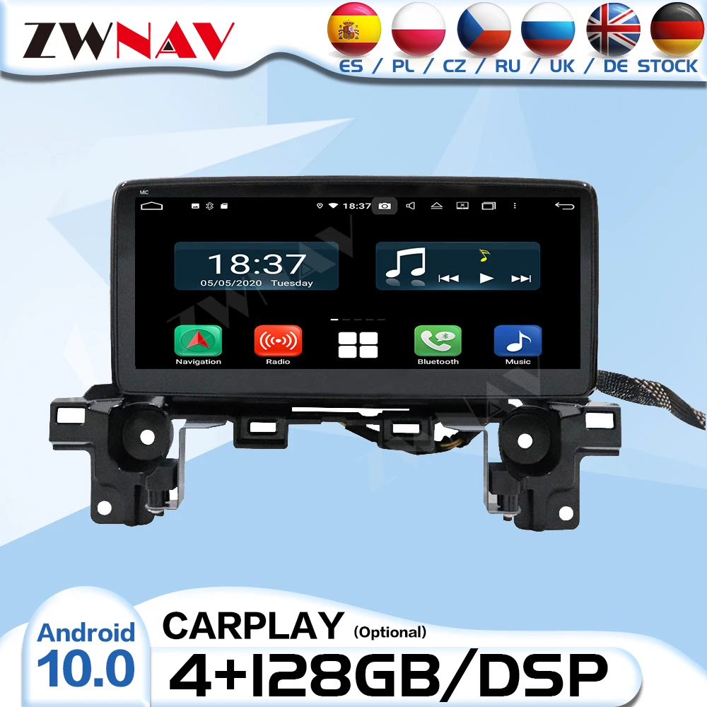 4 + 128G Carplay 2 Din Android IPS радио приемник для Mazda CX-5 2017 2018 Авто аудио стерео видео плеер GPS навигация головное устройство
4 + 128G Carplay 2 Din Android IPS радио приемник для Mazda CX-5 2017 2018 Авто аудио стерео видео плеер GPS навигация головное устройство