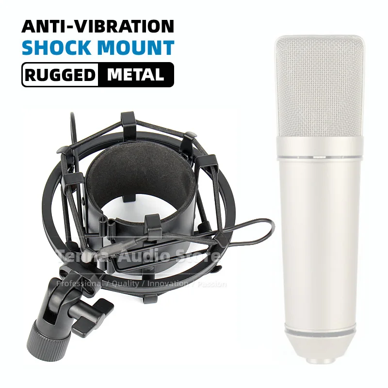 Spider Microphone Stand Shock Mount For NEUMANN U87 U87Ai U 87 Ai 87Ai Anti Vibration Shockproof Mic Suspension Recording Holder
Spider Microphone Stand Shock Mount For NEUMANN U87 U87Ai U 87 Ai 87Ai Anti Vibration Shockproof Mic Suspension Recording Holder