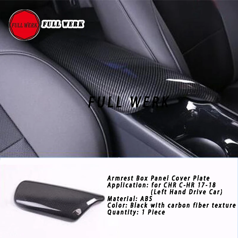 ABS Car Styling Armrest Box Panel Cover Decoration Sticker Frame Plate Protector for CHR C-HR 17-18 Interior Moulding Accessorie
ABS Car Styling Armrest Box Panel Cover Decoration Sticker Frame Plate Protector for CHR C-HR 17-18 Interior Moulding Accessorie
