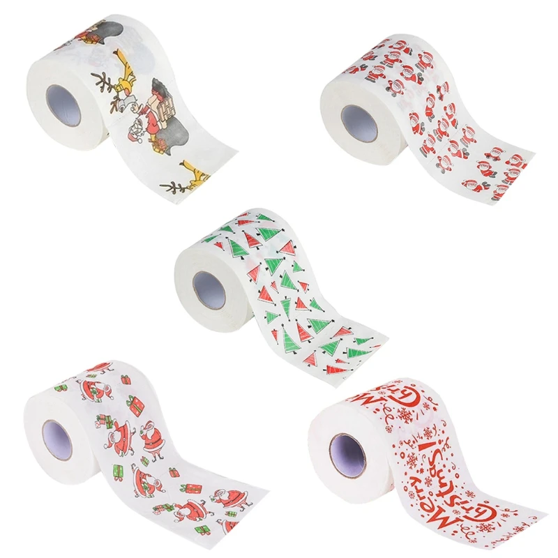 Christmas Toilet Roll Paper Novelty Santa Claus Tree Bath Tissue Napkin Funny Birthday Xmas Party Favors Drop Shipping
Christmas Toilet Roll Paper Novelty Santa Claus Tree Bath Tissue Napkin Funny Birthday Xmas Party Favors Drop Shipping