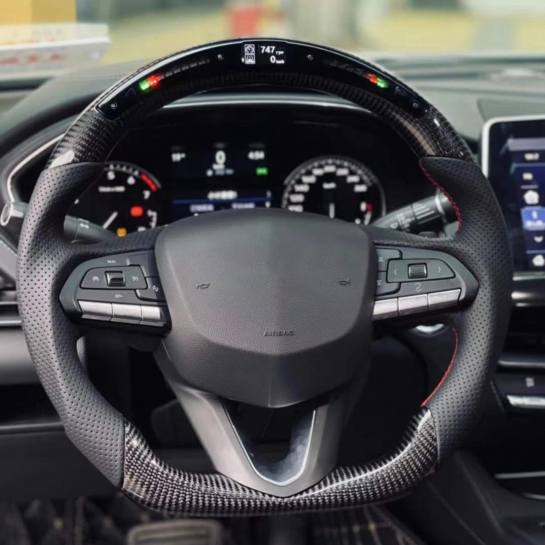 Race Display 100% Real LED Carbon Fiber Steering Wheel For Cadillac CT4 CT5 ATSL 2019 2020 2021
Race Display 100% Real LED Carbon Fiber Steering Wheel For Cadillac CT4 CT5 ATSL 2019 2020 2021