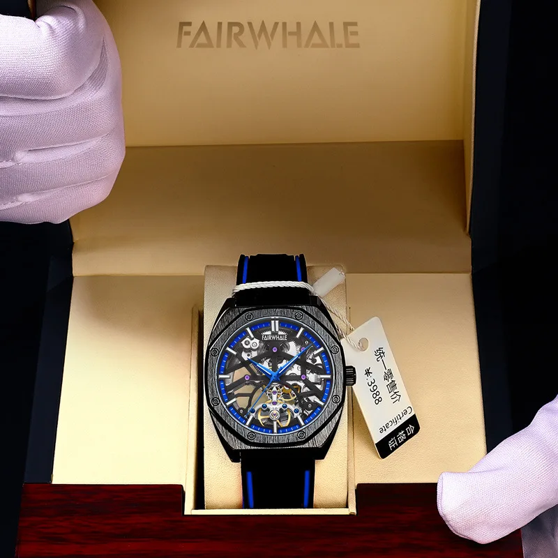 Men's mechanical watch hollow square full-automatic luminous waterproof fashion luxury men's Watch Reloj Hombre
Men's mechanical watch hollow square full-automatic luminous waterproof fashion luxury men's Watch Reloj Hombre