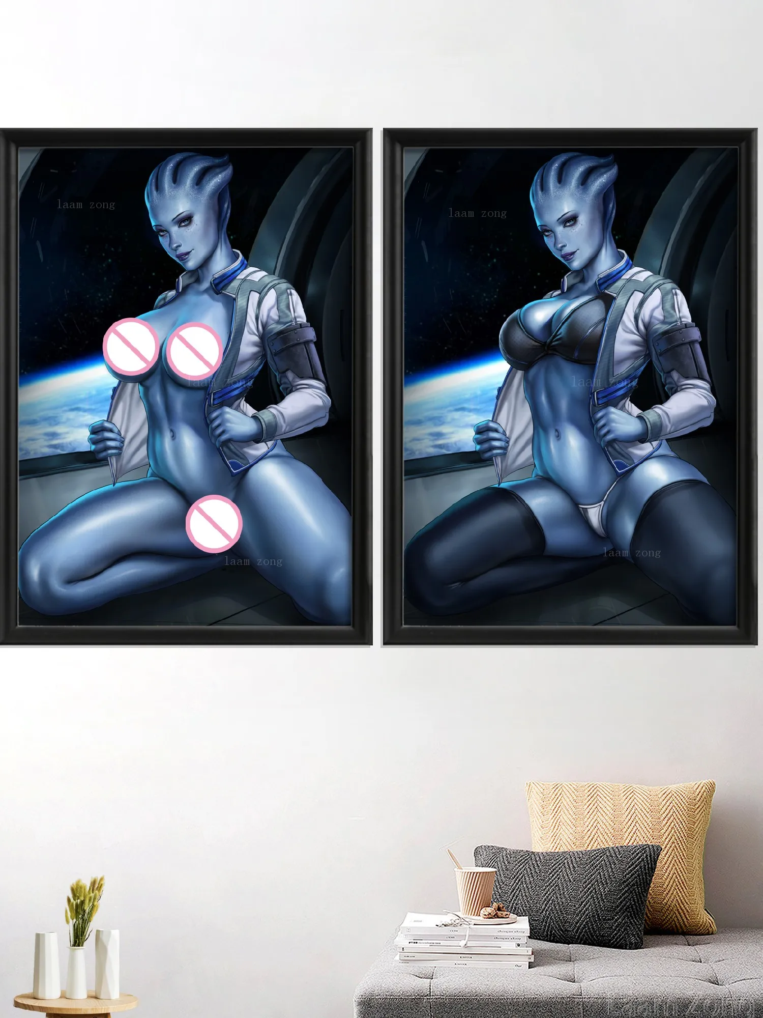 Liara Cartoon Video Game Sexy Nude Girl Anime Art-Poster Custom Picture Decoration Decor Wall Silk Prints
Liara Cartoon Video Game Sexy Nude Girl Anime Art-Poster Custom Picture Decoration Decor Wall Silk Prints