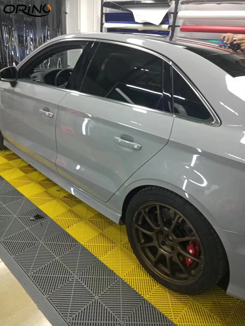 Crystal Nardo Grey Glossy Vinyl Wrap Sticker with Air Bubble Free Vehicle Car Wrapping Foil DIY Decal Adhesive
Crystal Nardo Grey Glossy Vinyl Wrap Sticker with Air Bubble Free Vehicle Car Wrapping Foil DIY Decal Adhesive