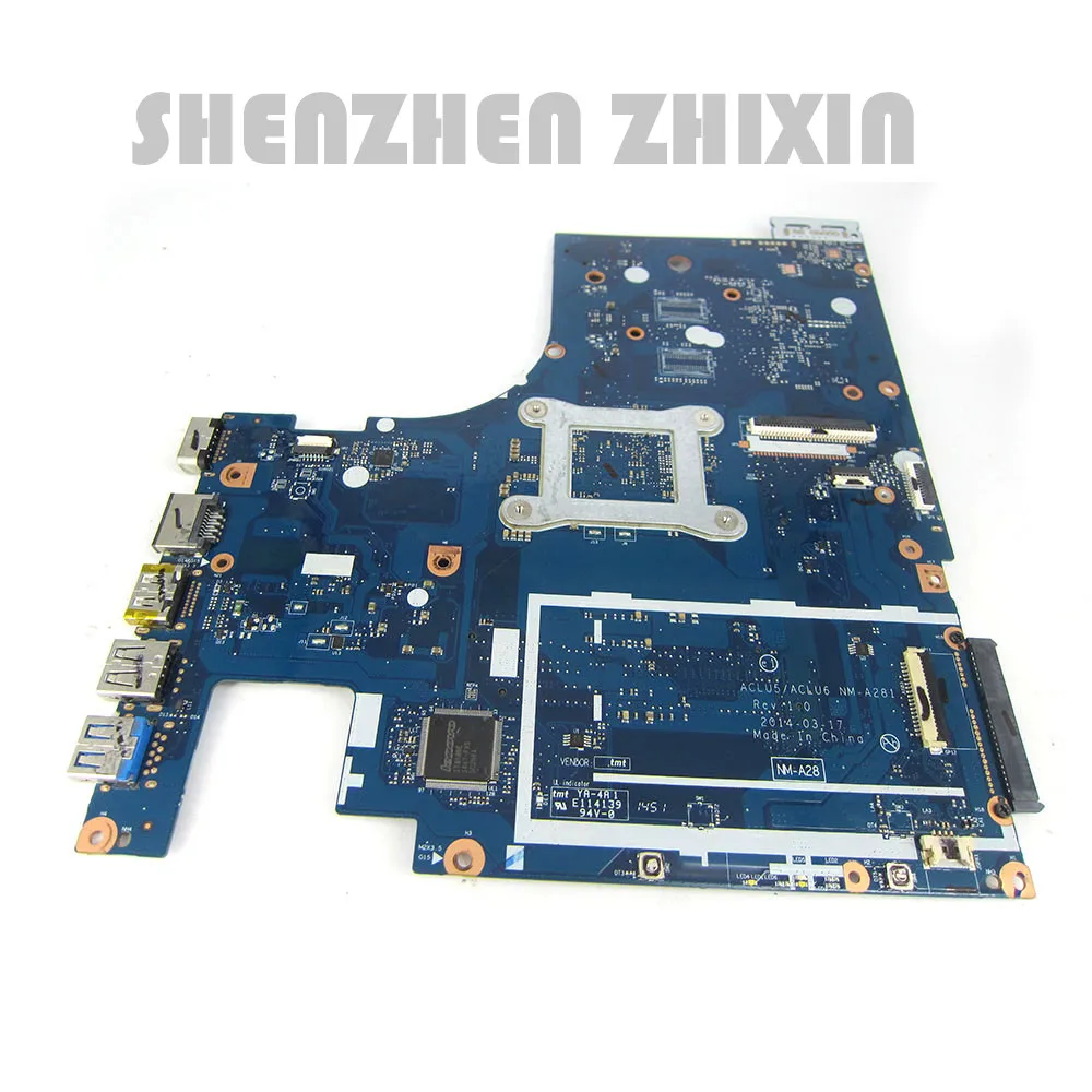 Yourui для Lenovo G50 G50-45, материнская плата для ноутбука A8-6410, процессор ACLU5 AULU6 NM-A281 REV: 1,0 DDR3, основная плата, полностью протестирована
Yourui для Lenovo G50 G50-45, материнская плата для ноутбука A8-6410, процессор ACLU5 AULU6 NM-A281 REV: 1,0 DDR3, основная плата, полностью протестирована