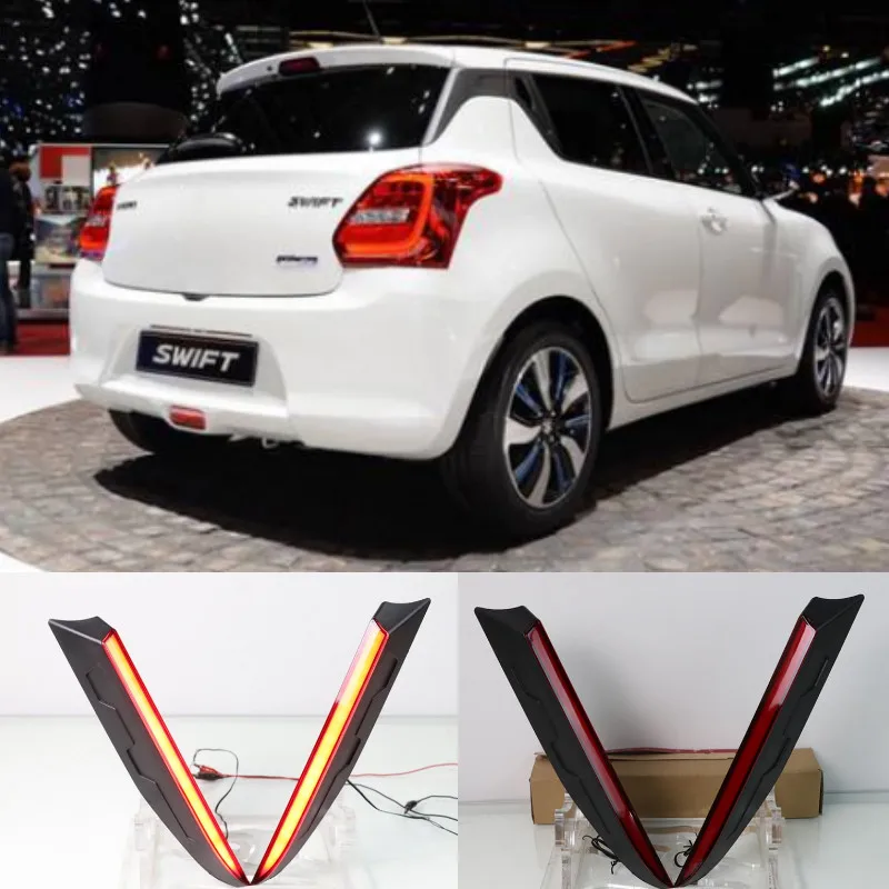 Multi-functions Car LED For Suzuki Swift 2017 2018 2019 Rear Fog Lamp Pillar Light Bumper Light Brake Light Decoration
Multi-functions Car LED For Suzuki Swift 2017 2018 2019 Rear Fog Lamp Pillar Light Bumper Light Brake Light Decoration