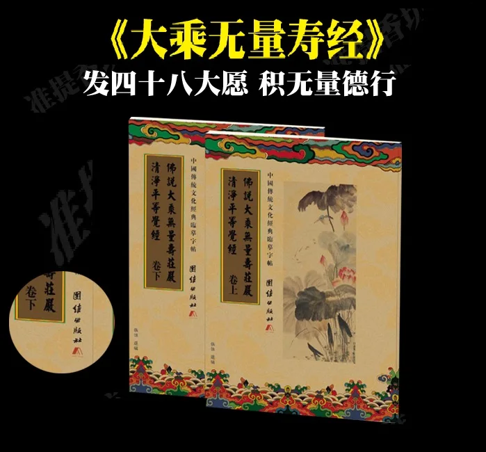 2 books Chinese Religion Culture Mahayana Doctrine Infinite Shoujing Sutra Auto Dry Repeat Practice CopyBook Pen Bag Set Age 16
2 books Chinese Religion Culture Mahayana Doctrine Infinite Shoujing Sutra Auto Dry Repeat Practice CopyBook Pen Bag Set Age 16