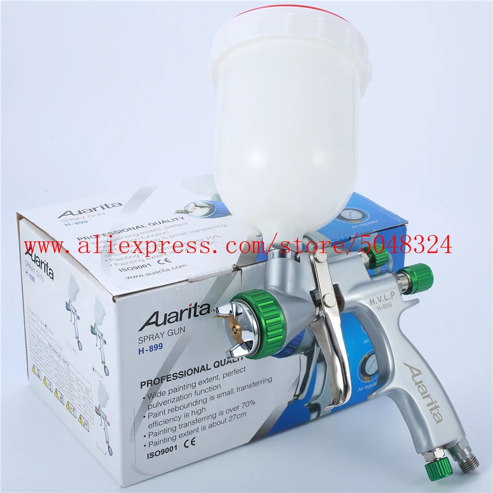 HVLP Spray Gun Nozzle H-899 Professional Mini Air Paint Spray Guns 600 CC Airbrush For Painting Car Aerograph
HVLP Spray Gun Nozzle H-899 Professional Mini Air Paint Spray Guns 600 CC Airbrush For Painting Car Aerograph