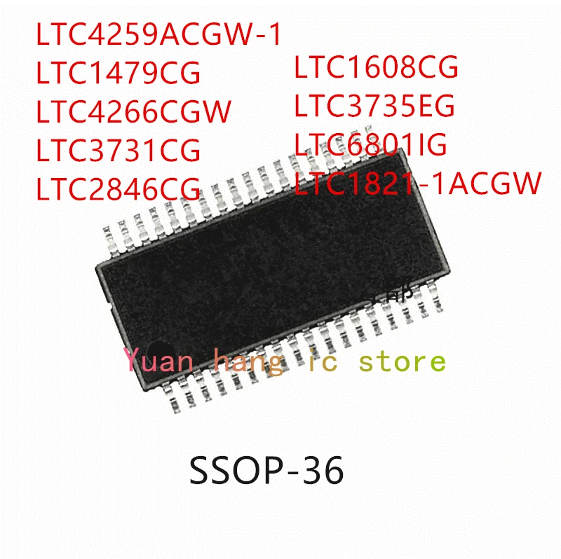 10 шт. LTC4259ACGW-1 LTC1479CG LTC4266CGW LTC3731CG LTC2846CG LTC1608CG LTC3735EG LTC6801IG LTC1821-1ACGW IC
10 шт. LTC4259ACGW-1 LTC1479CG LTC4266CGW LTC3731CG LTC2846CG LTC1608CG LTC3735EG LTC6801IG LTC1821-1ACGW IC