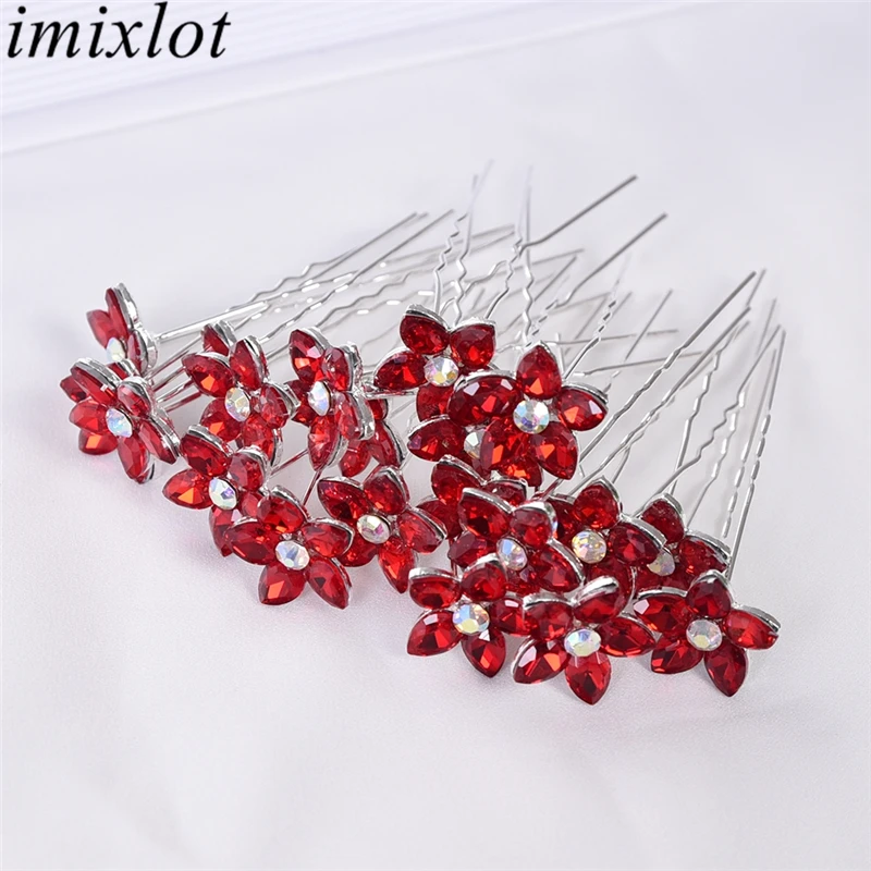 Imixlot 20pcs/lot Luxury Chic Rhinestone Star Flower Hair Pins Bridal Bridesmaid Charm Fashion Wedding U Shaped Hair Accessories
Imixlot 20pcs/lot Luxury Chic Rhinestone Star Flower Hair Pins Bridal Bridesmaid Charm Fashion Wedding U Shaped Hair Accessories