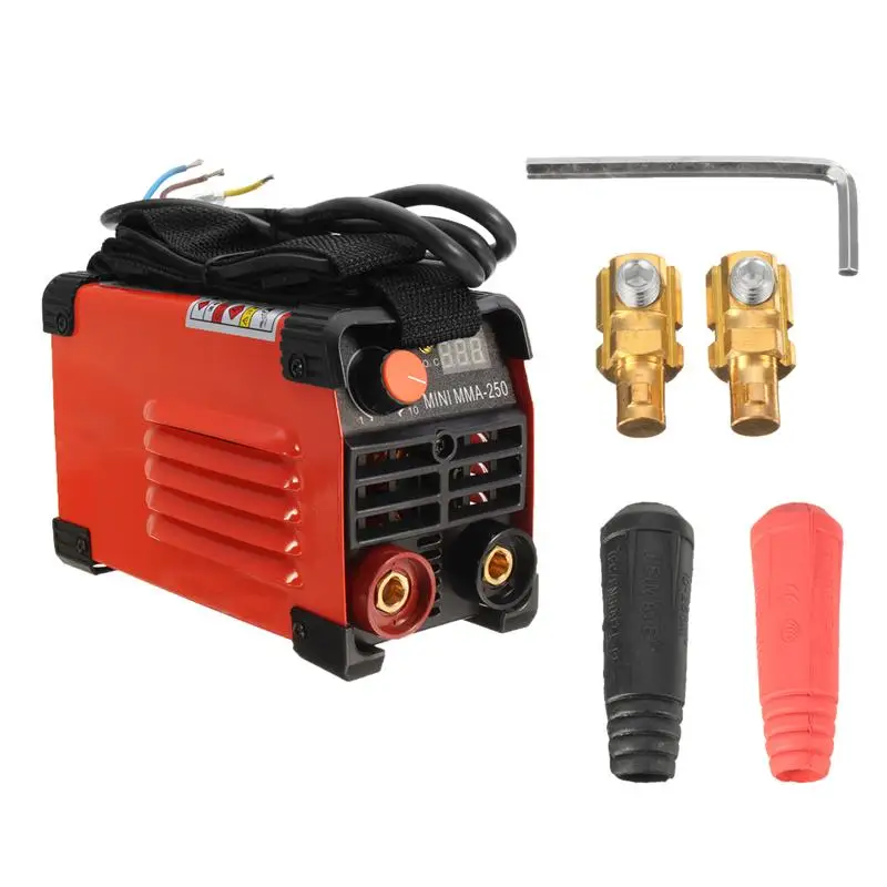 MMA Handheld Mini Electric Welder 220V 20-200/250A Inverter ARC Welding Machine Tool
MMA Handheld Mini Electric Welder 220V 20-200/250A Inverter ARC Welding Machine Tool