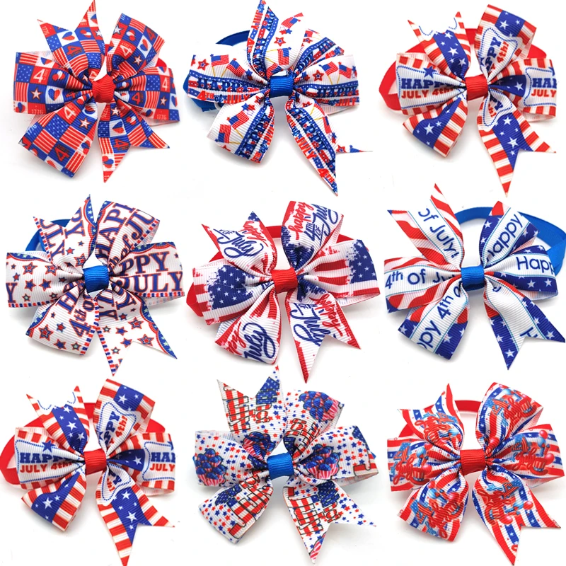50/100 Pcs Dog Accessories for Small Dogs Independence Day Pet Dog Bow Ties Necktie for USA 4th July Cat Dog Collar Bowties
50/100 Pcs Dog Accessories for Small Dogs Independence Day Pet Dog Bow Ties Necktie for USA 4th July Cat Dog Collar Bowties